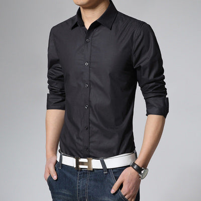 Ladova French Formal Tuxedo Dress Shirt