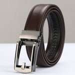 Ladova Adjustable Holeless Leather Belt