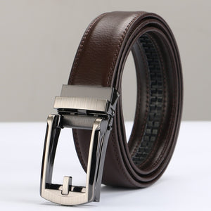 Ladova Adjustable Holeless Leather Belt