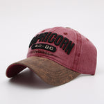 Ladova Washed Retro All-Match Sun Cap
