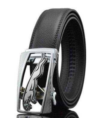 Ladova Men’s Automatic Buckle Leather Belt