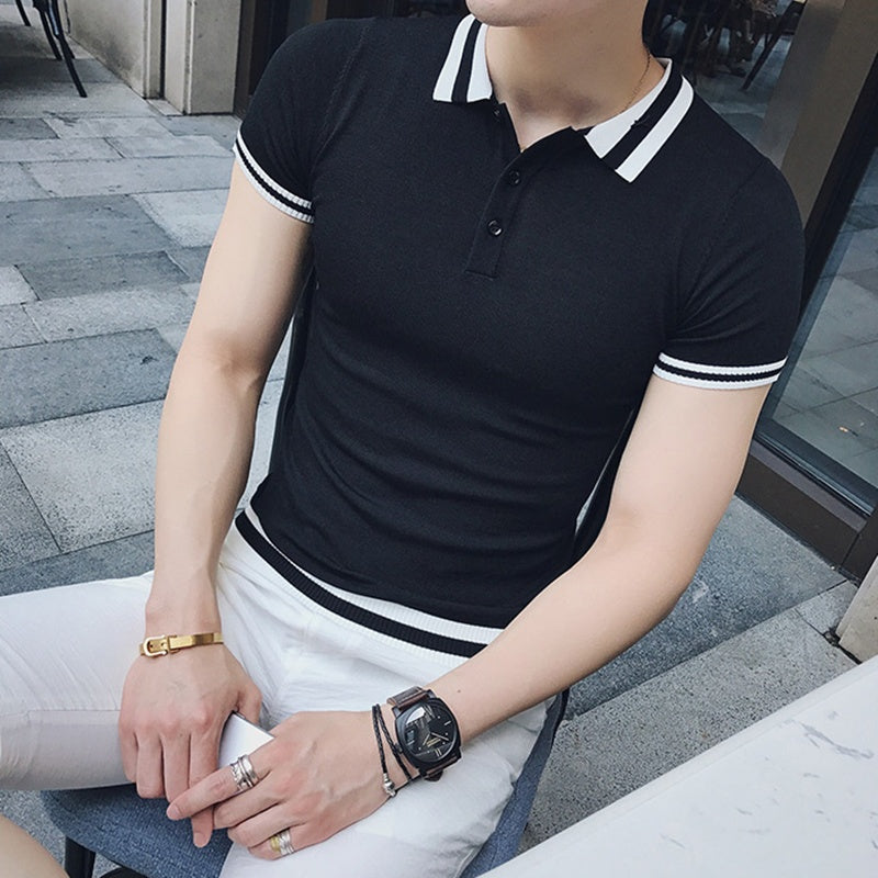 Ladova Casual Thin Polo Shirt