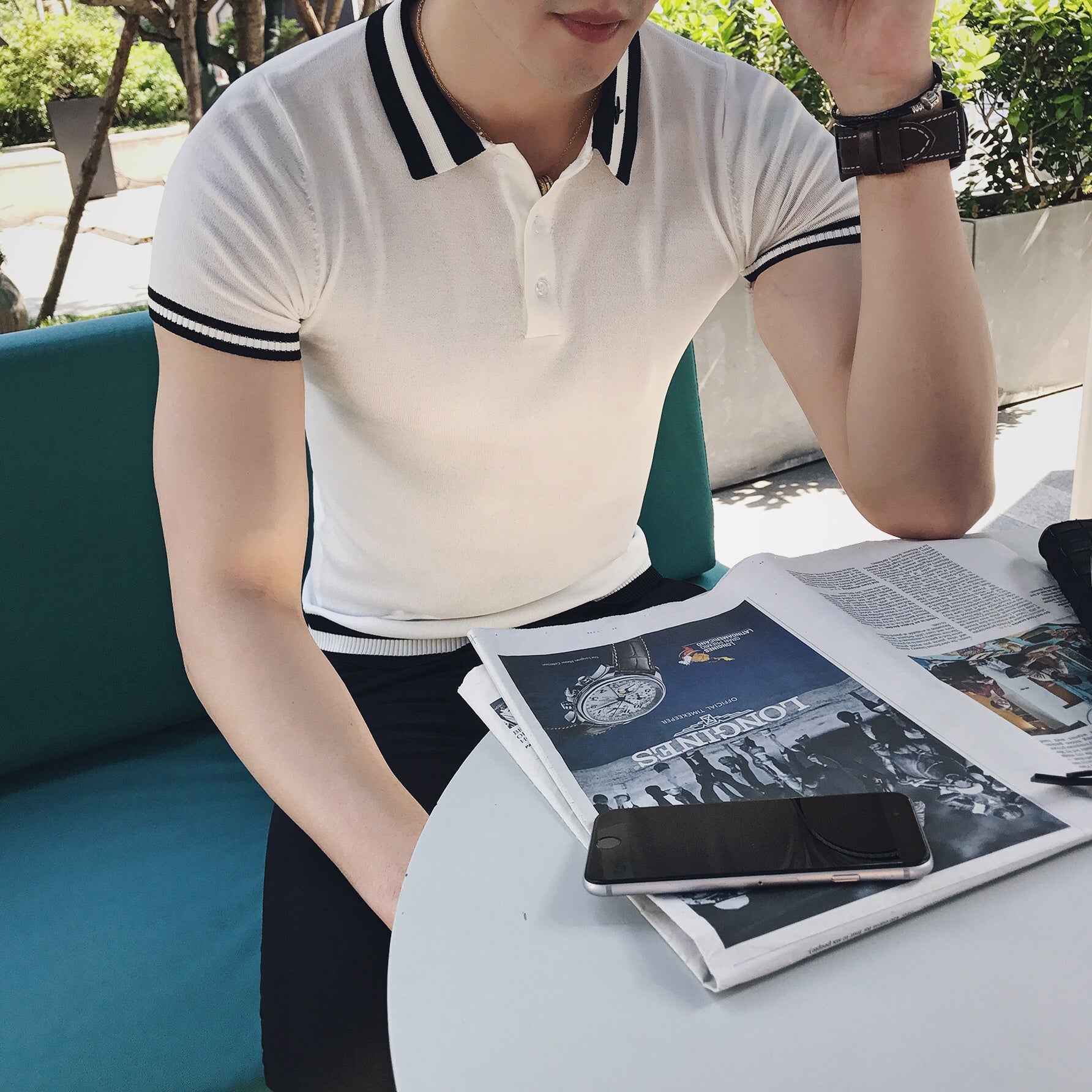 Ladova Casual Thin Polo Shirt