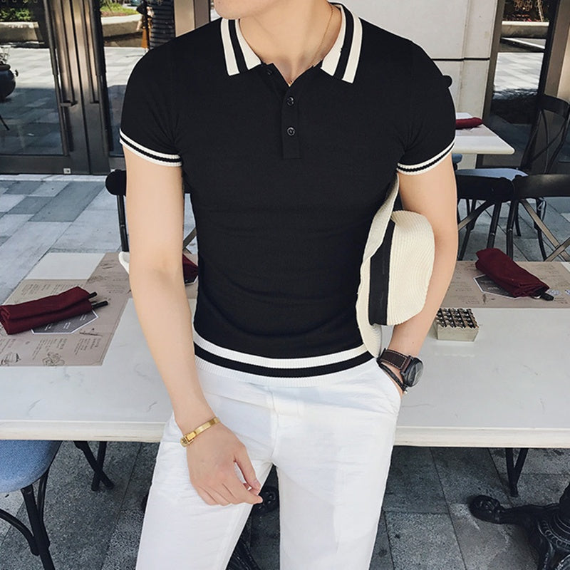 Ladova Casual Thin Polo Shirt