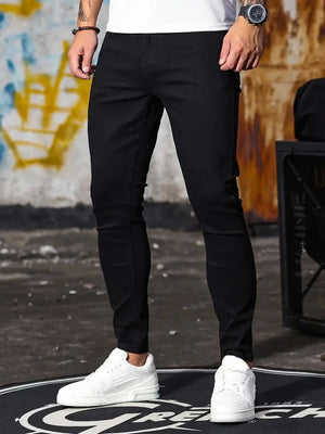 Ladova Retro Stretch Slim Fit Jeans for Men