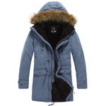 Ladova Men's Winter Parka Warm Cotton Overcoat