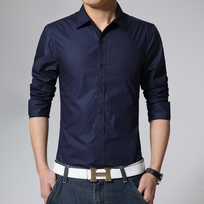 Ladova French Formal Tuxedo Dress Shirt