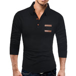 Ladova Casual Slim Knit Polo Shirt