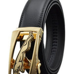 Ladova Men’s Automatic Buckle Leather Belt