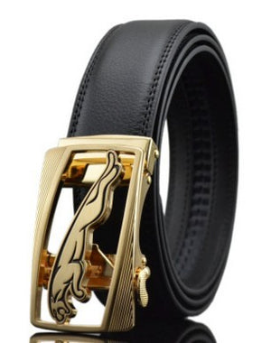 Ladova Men’s Automatic Buckle Leather Belt