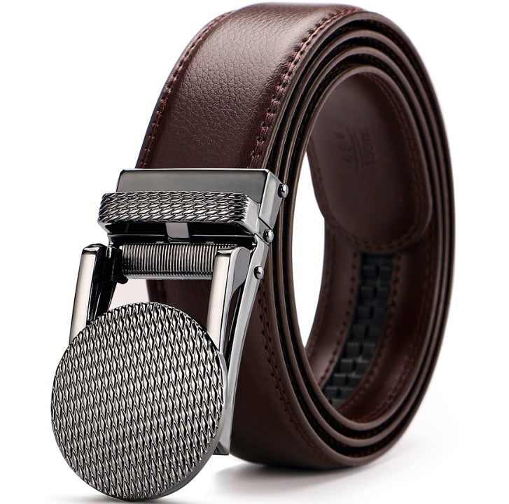Ladova Adjustable Holeless Leather Belt