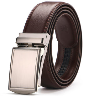 Ladova Adjustable Holeless Leather Belt