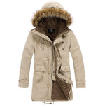 Ladova Men's Winter Parka Warm Cotton Overcoat