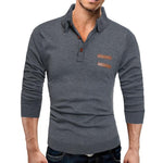 Ladova Casual Slim Knit Polo Shirt
