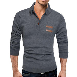 Ladova Casual Slim Knit Polo Shirt