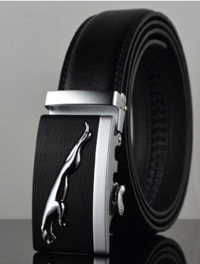 Ladova Men’s Automatic Buckle Leather Belt