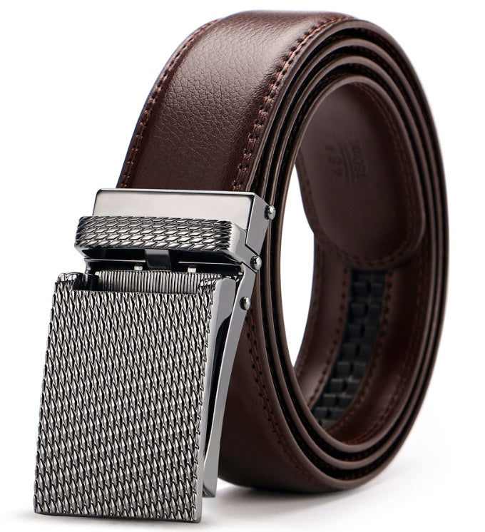 Ladova Adjustable Holeless Leather Belt