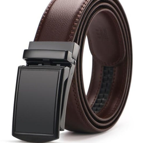 Ladova Adjustable Holeless Leather Belt