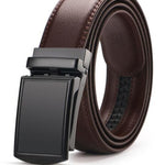Ladova Adjustable Holeless Leather Belt