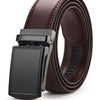 Ladova Adjustable Holeless Leather Belt