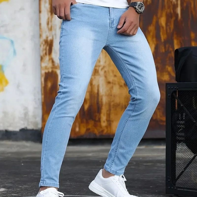 Ladova Retro Stretch Slim Fit Jeans for Men