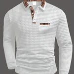 Ladova Men's Solid Color Sports Polo Shirt