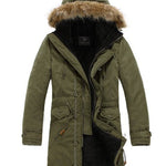 Ladova Men's Winter Parka Warm Cotton Overcoat