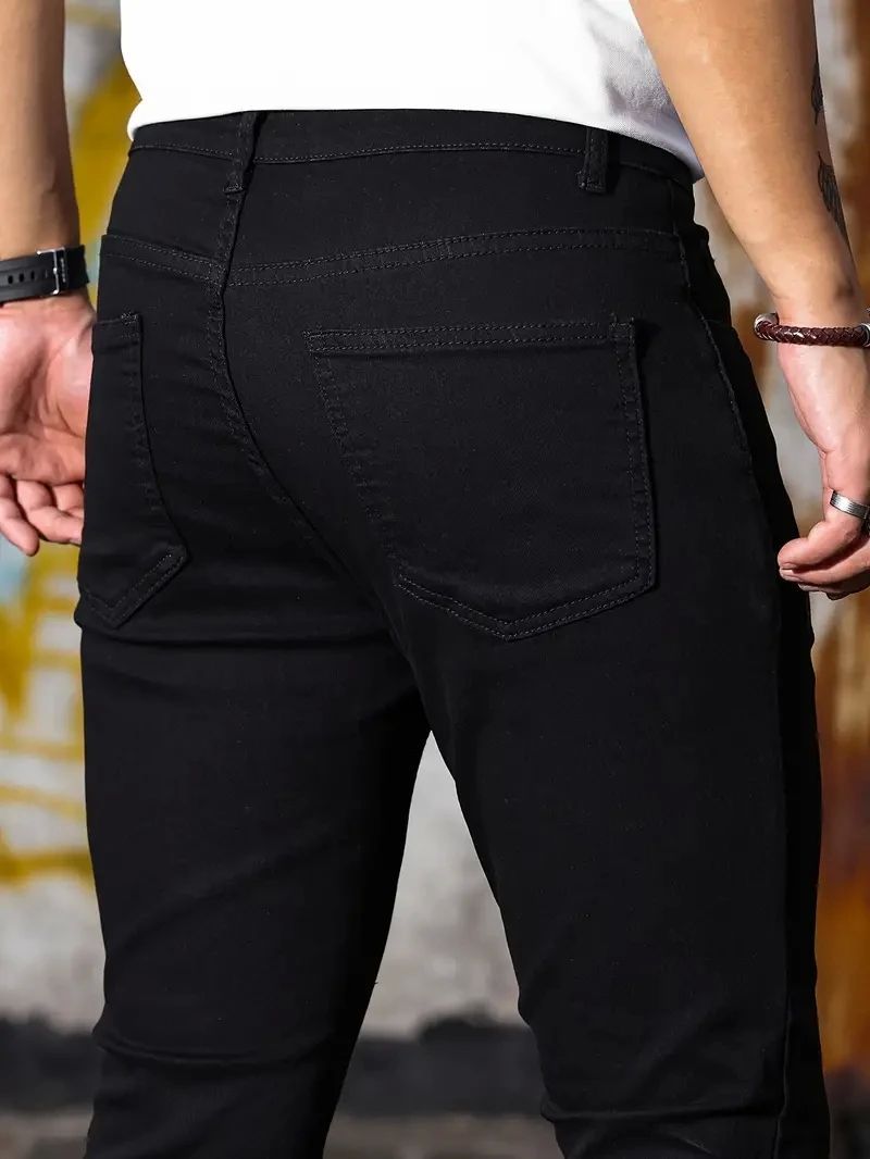 Ladova Retro Stretch Slim Fit Jeans for Men