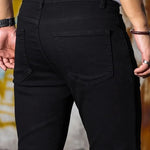 Ladova Retro Stretch Slim Fit Jeans for Men